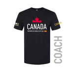 ROAD TO SPAIN 2026 - PAR ZONE PERFORMANCE - T-shirt manches courtes 100% polyester COACH