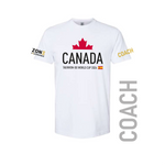 ROAD TO SPAIN 2026 - PAR ZONE PERFORMANCE - T-shirt manches courtes 100% polyester COACH