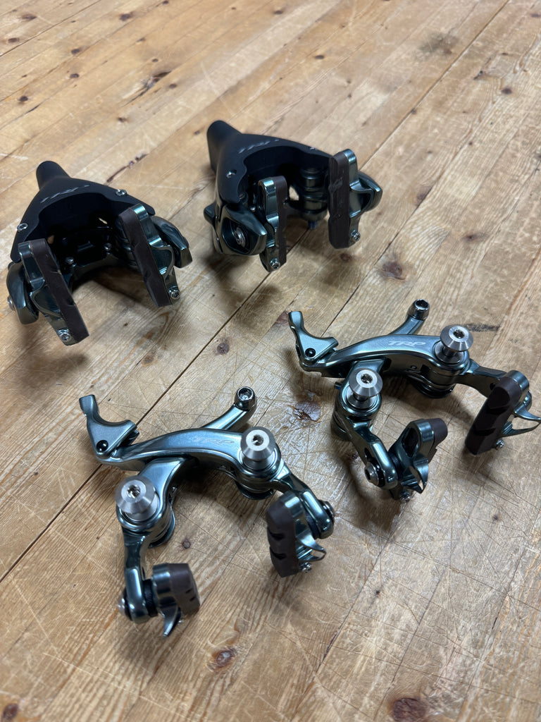 Jeu de freins de vélo de type V - OMABETA - Kit complet avec leviers et