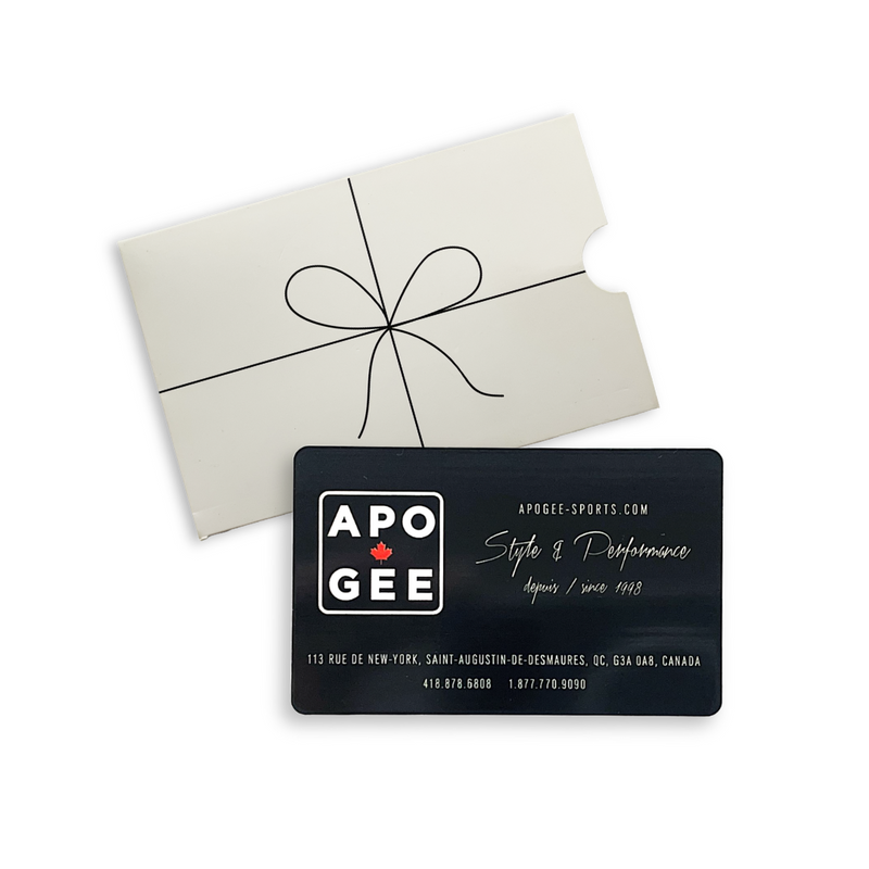 Carte Cadeau Apogee Sports