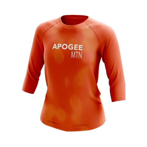 Maillot cyclisme manches 3/4 femme | Vélo de montagne