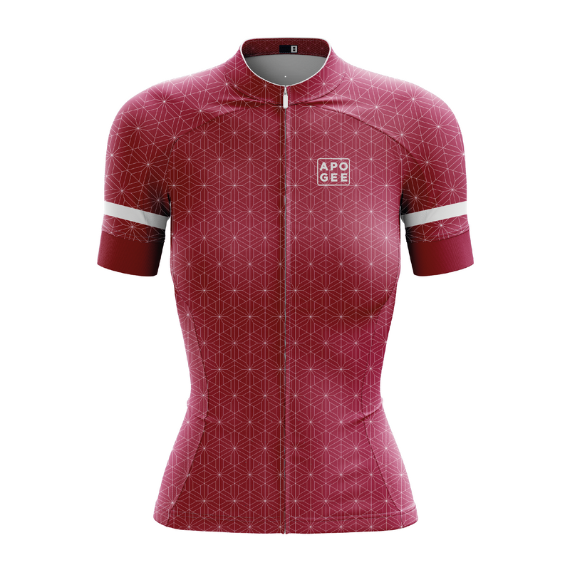 Maillot ELITE FIT FEMME - CERISE DENTELLE freeshipping - ApogeeSports