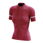 Maillot ELITE FIT FEMME - CERISE DENTELLE freeshipping - ApogeeSports