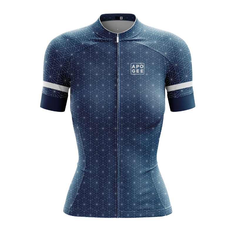 Maillot ELITE FIT FEMME - BLEU DENTELLE freeshipping - ApogeeSports