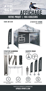 Affichage Tentes freeshipping - ApogeeSports