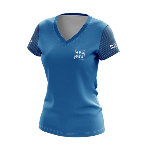 T-shirt manches courtes femme Club fit | Triathlon Course
