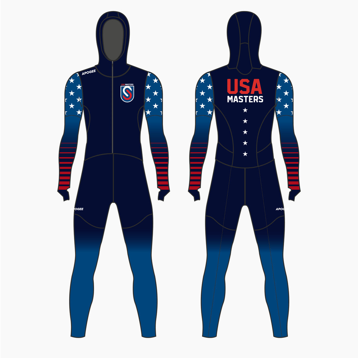 USA MASTERS - Combinaison Longue piste RAPID
