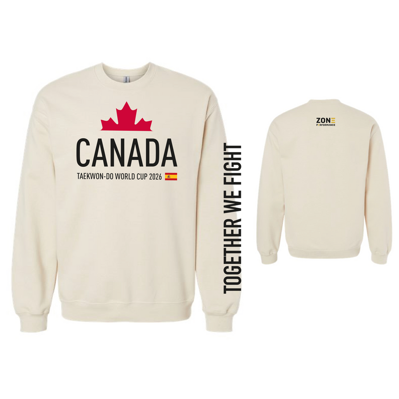 ROAD TO SPAIN 2026 - PAR ZONE PERFORMANCE - Crewneck