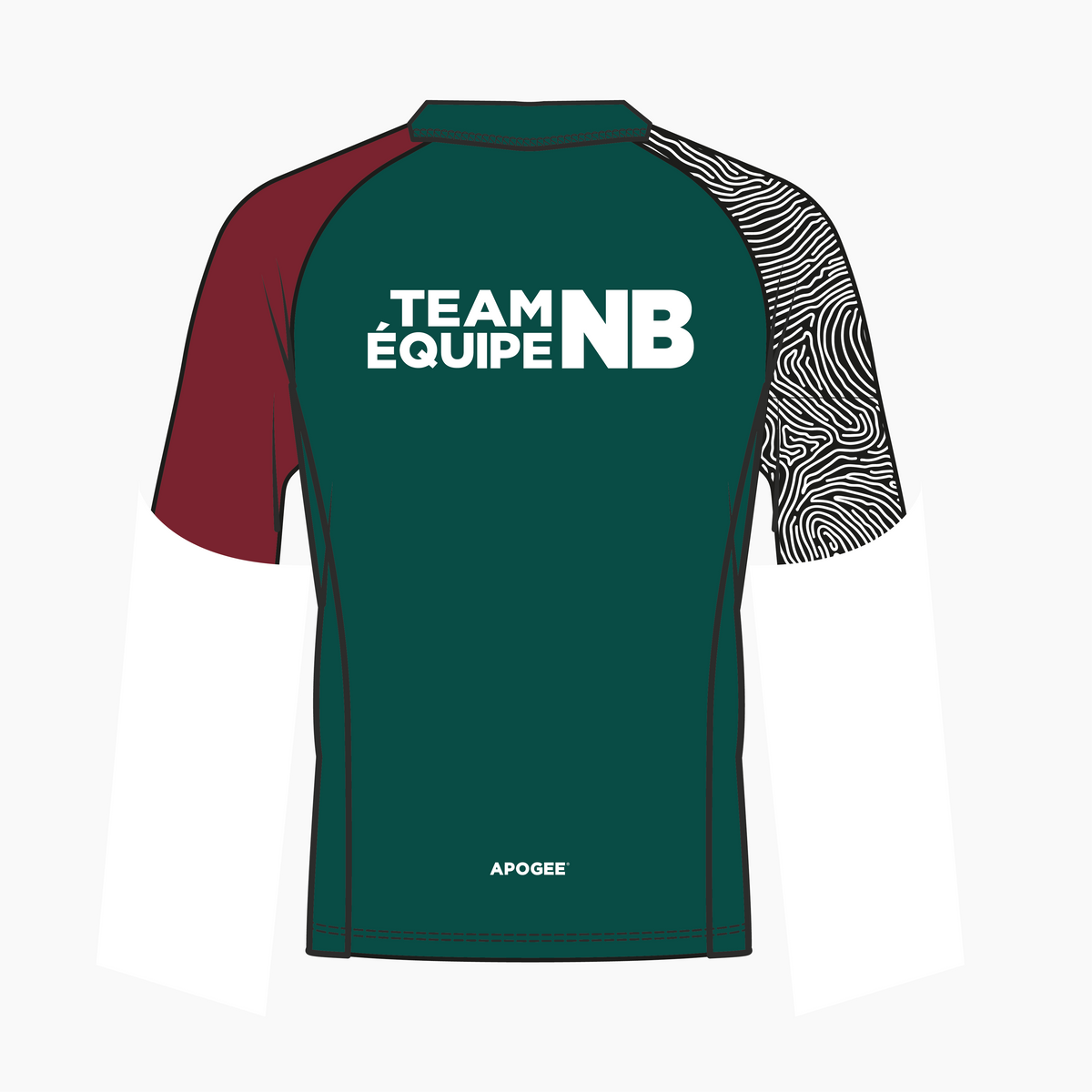 VELONB - Short-sleeve enduro MTB jersey