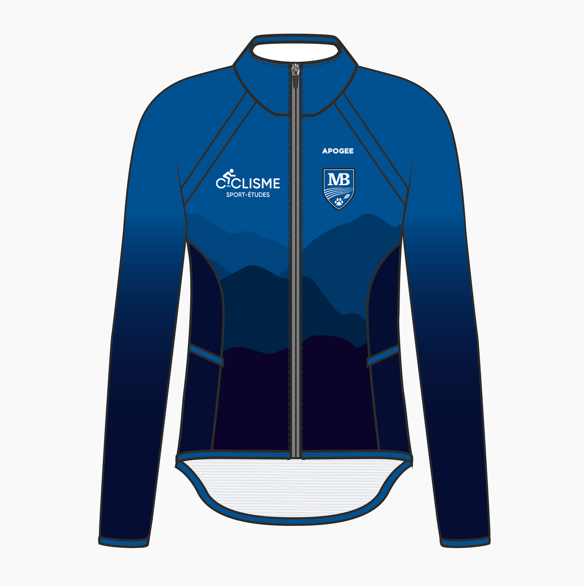 MONT BLEU-SPORT ETUDES - Veste Manches Détachables