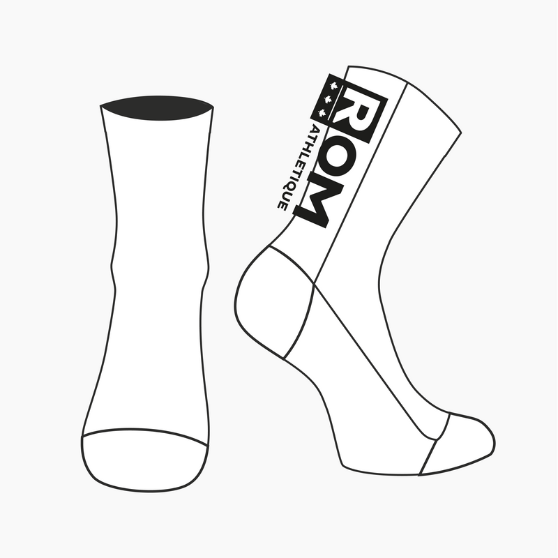 ROM ATHLETIQUE - Bas multisports BLANC