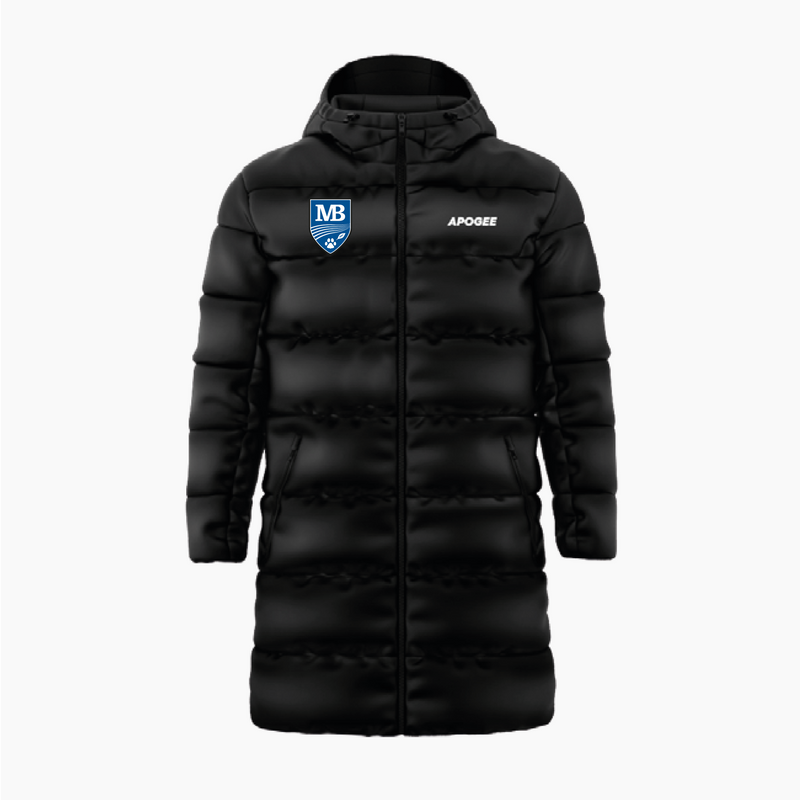 MONT BLEU - Apex manteau long doublé duvet