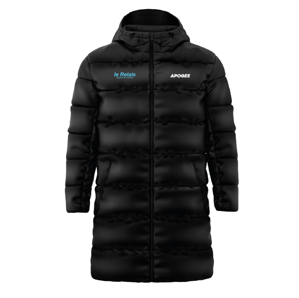 RELAIS COURSE - Apex long down-lined jacket