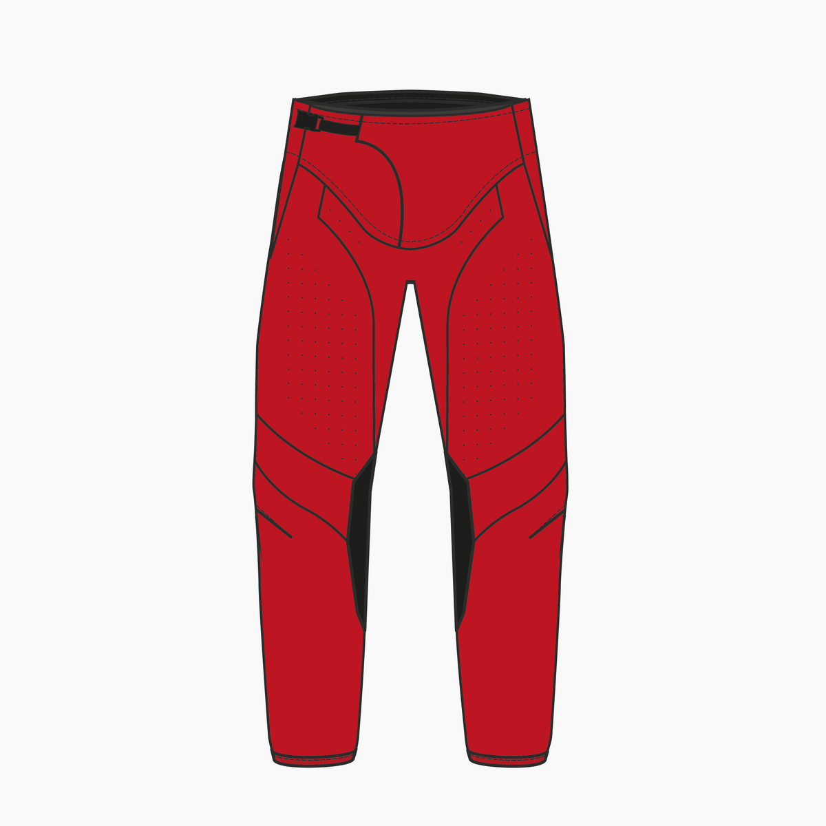 MOTOCROSS IGNYX - WAVE - Pantalon motocross - ROUGE