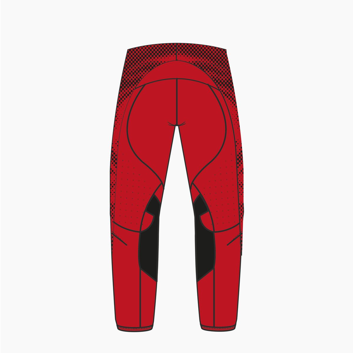 MOTOCROSS IGNYX - WAVE - Pantalon motocross - ROUGE
