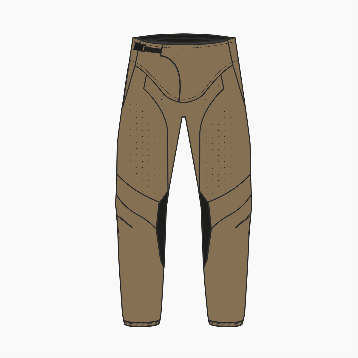 MOTOCROSS IGNYX - LINES - Pantalon motocross - SABLE