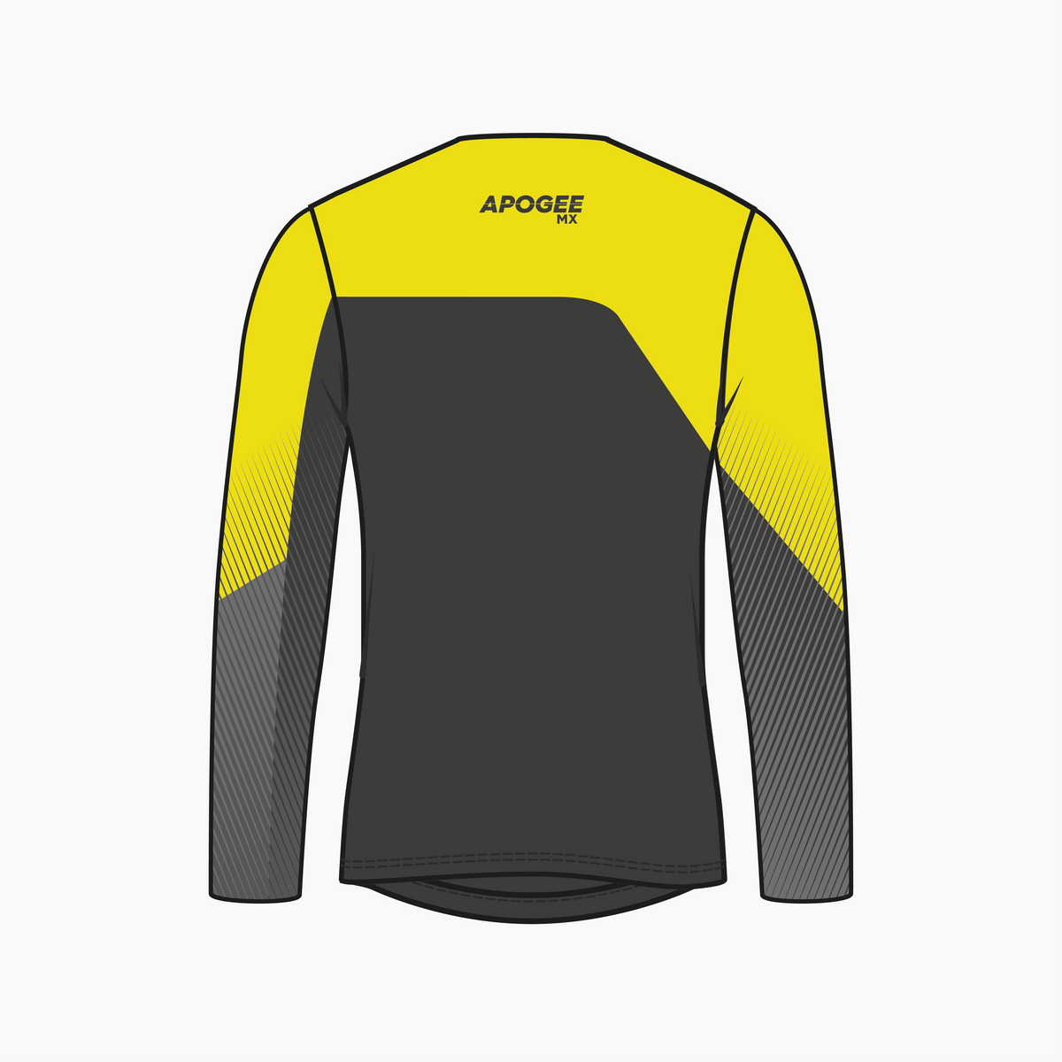 MOTOCROSS LOCKED-IN - Maillot manches longues GRIS