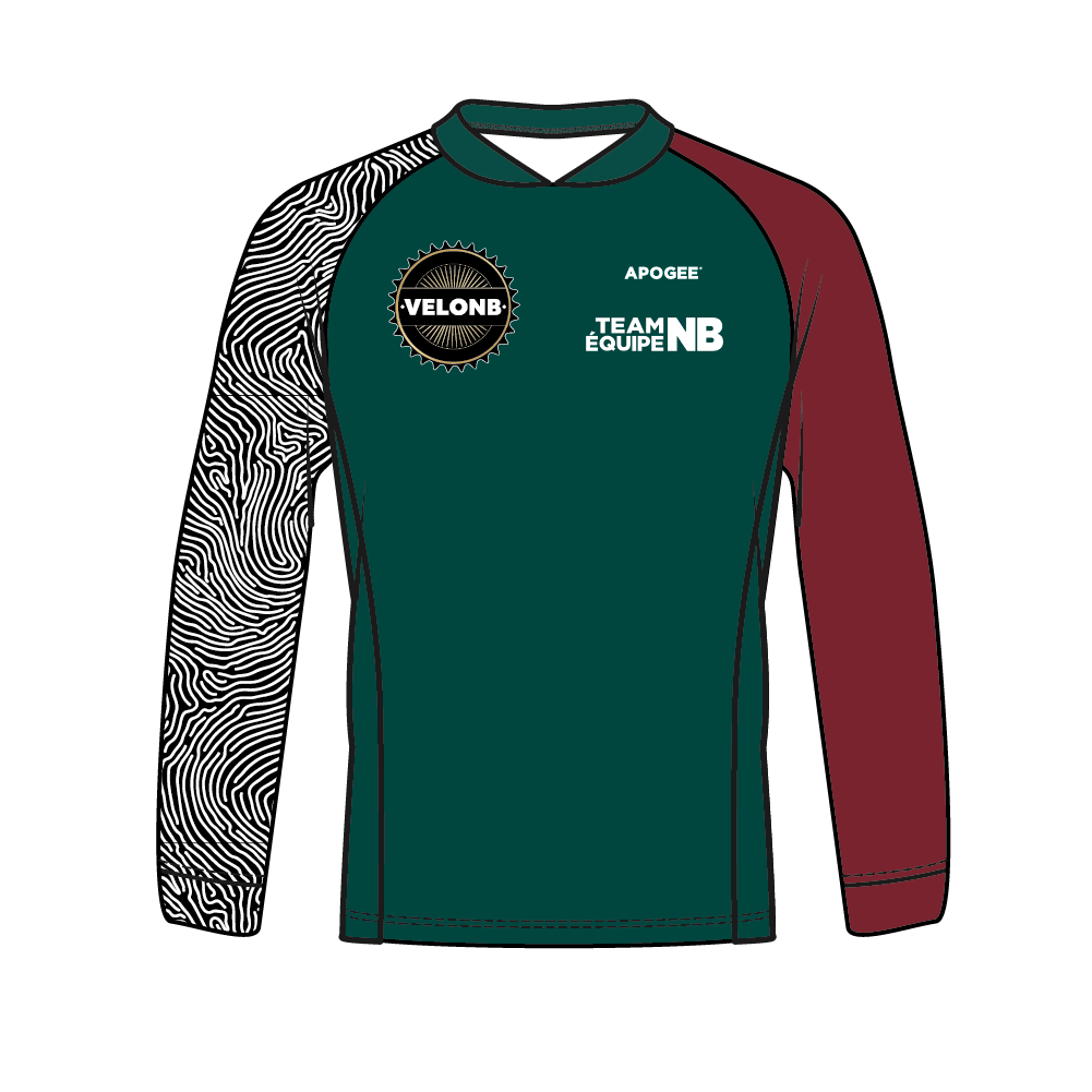 VELONB - Enduro long sleeve MTB shirt