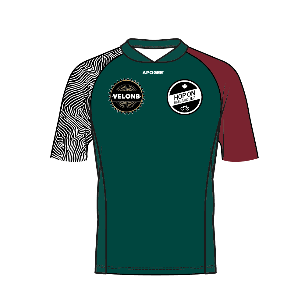VELONB - Enduro shirt short sleeve HOP ON