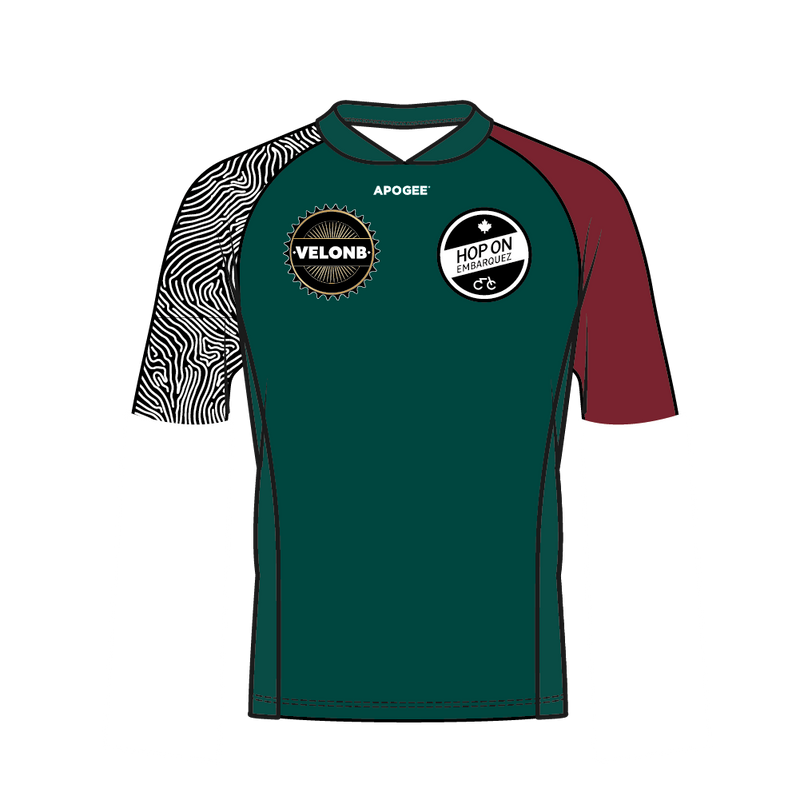 VELONB - Enduro shirt short sleeve HOP ON