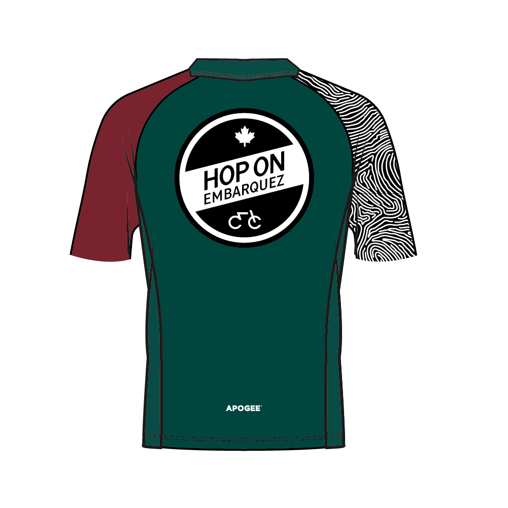 VELONB - Enduro shirt short sleeve HOP ON
