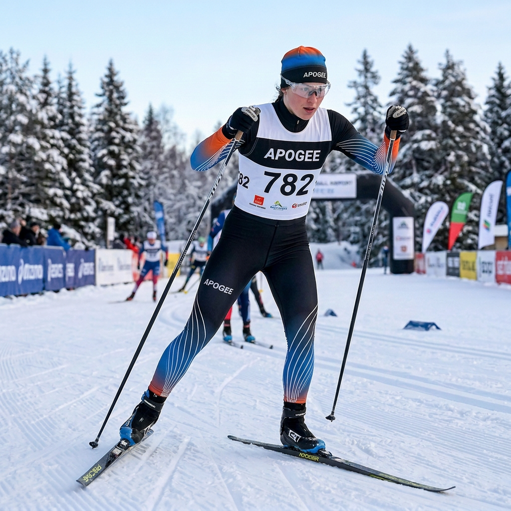 Combinaison une pièce entièrement sublimée - Ski de fond | Élite fit