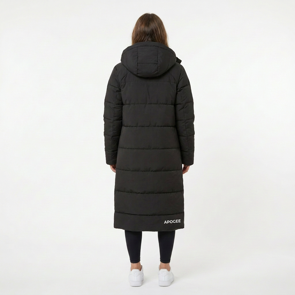 Apex manteau long doublé duvet