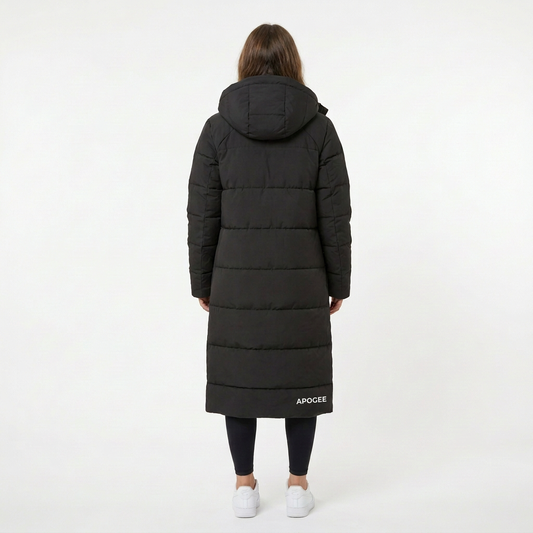 Apex manteau long doublé duvet