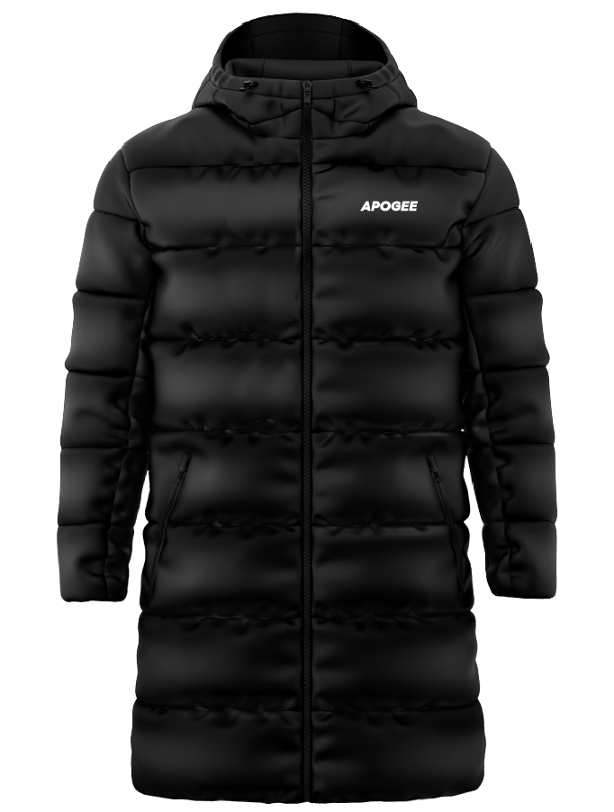 Apex manteau long doublé duvet - Ski alpin | Vêtements personnalisés