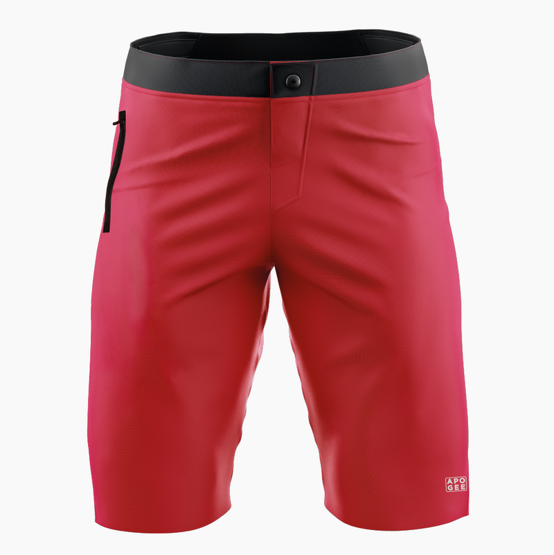 Short Homme Cyclisme Montagne ROUGE freeshipping - ApogeeSports