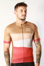 Maillot homme CLUB FIT - GRAVEL sable freeshipping - ApogeeSports